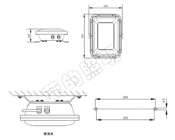 BR2300A手摇式充电巡检工作灯