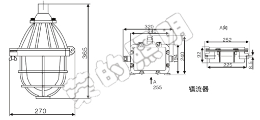 BR2300A手摇式充电巡检工作灯